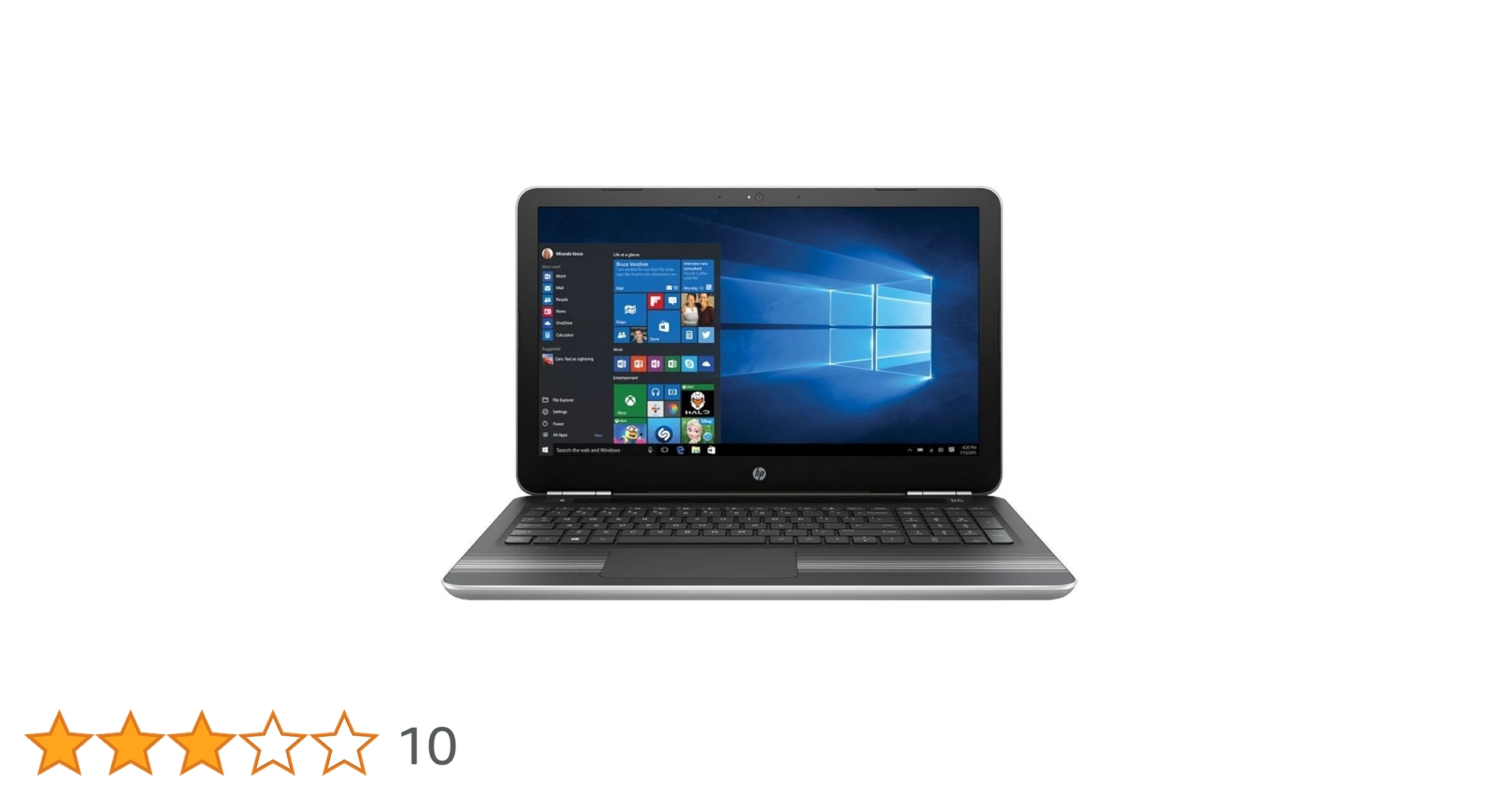2017 HP Pavilion 15.6-inch FHD 1080P Laptop PC, Intel Dual
